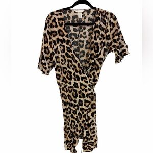 H&M Leopard Print Mini Dress